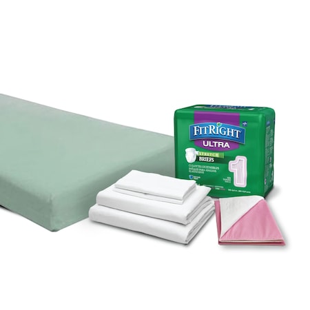 FitRight Mattress Cover Package - Twin, Medium(32-54), 8 Depth